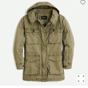 Jcrew Lightweight Utility Jacket